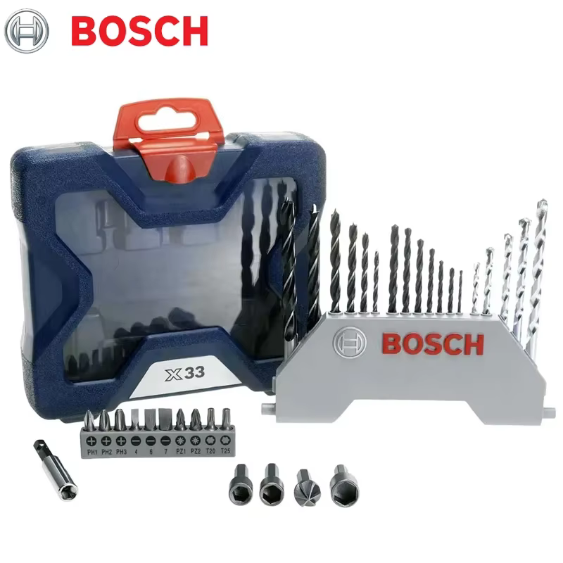 BOSCH 2607017398 Ensemble de forets et embouts de tournevis X-Line pour perceuse à percussion