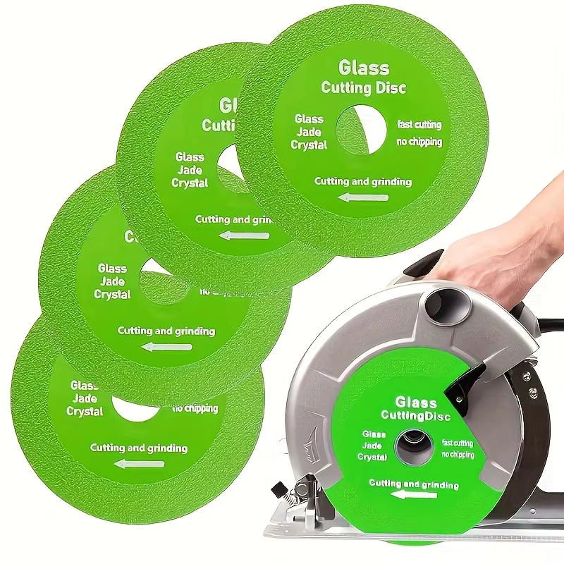 1 jeu de disques de coupe et de meulage polyvalents – adapté à couper le verre