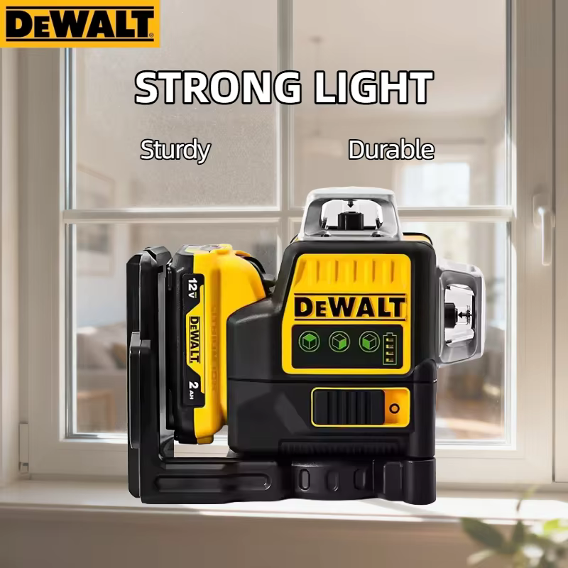 DEWALT DW089LG Laser 12V horizontal 12 lignes 3 axes * 360 degrés