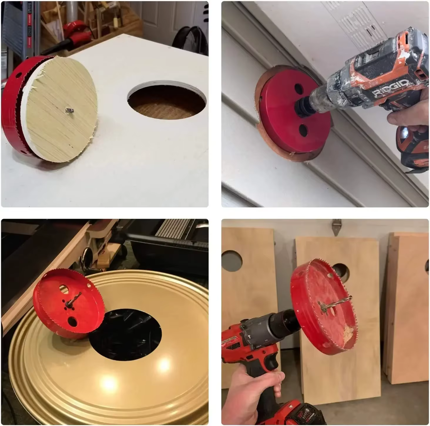 Scie cloche de 6 pouces pour le bois