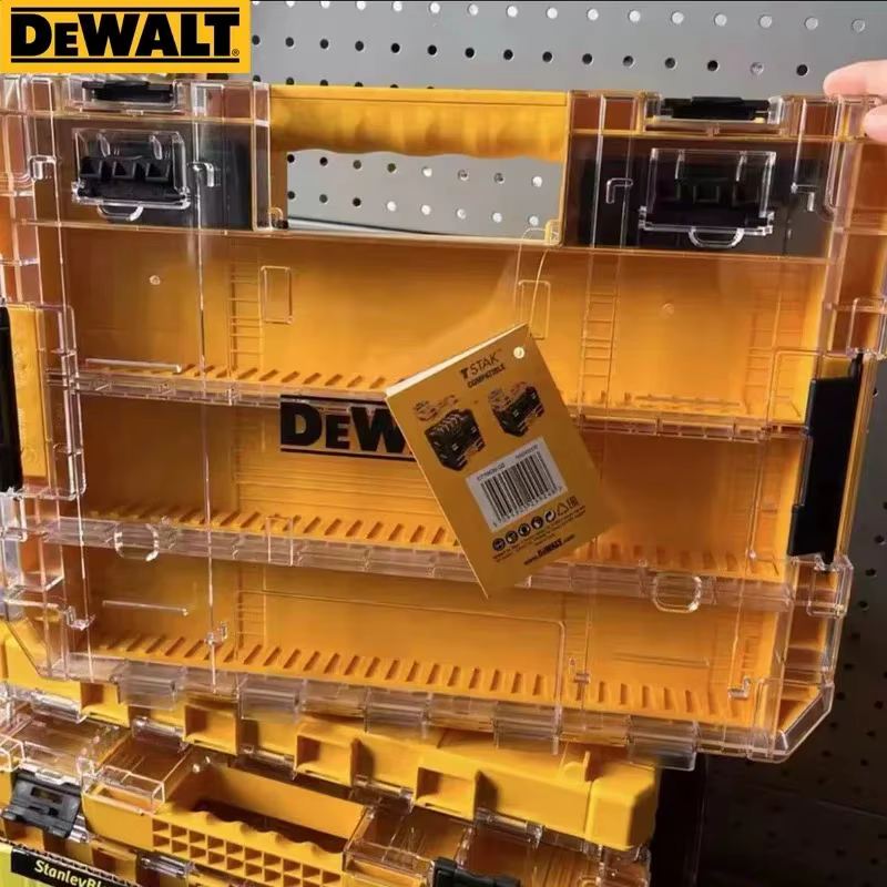 DEWALT DT70839 grand boîtier robuste avec 6 séparateurs diviseur vis embouts boîte de rangement