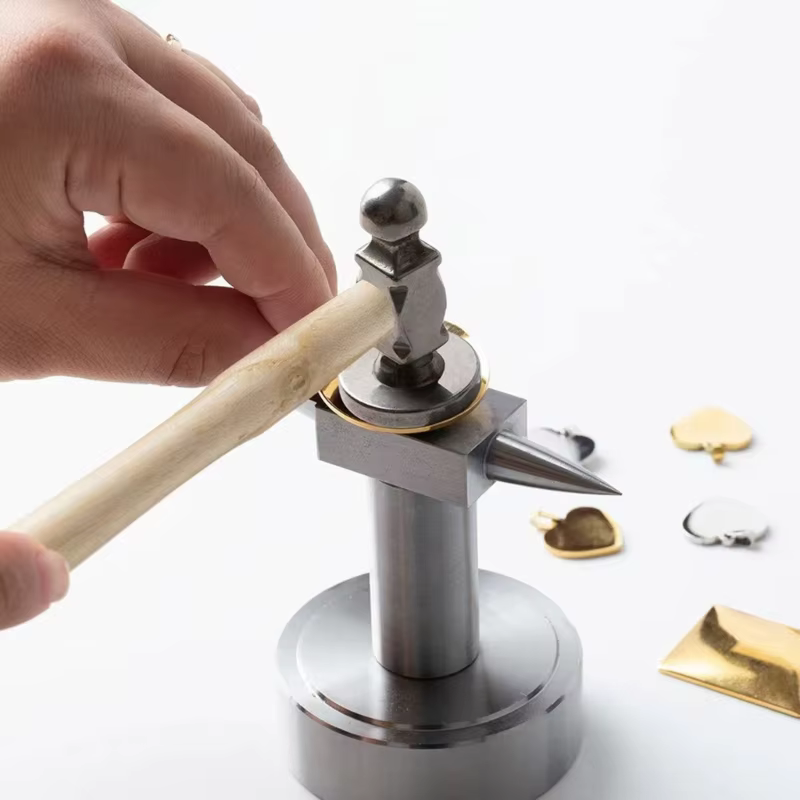 Marteau à manche en bois pour bijoux artisanaux, marteau d'orfèvre ergonomique pour les amateurs bricolage, livraison directe