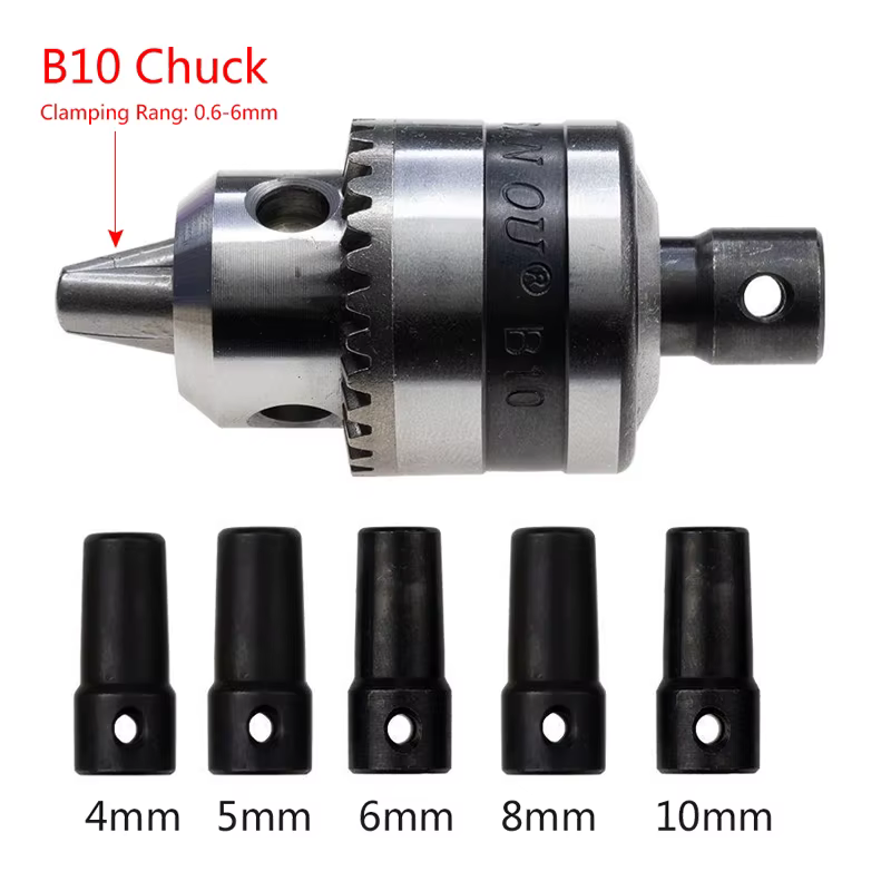 Adaptateur de mandrin de perceuse B10/B12