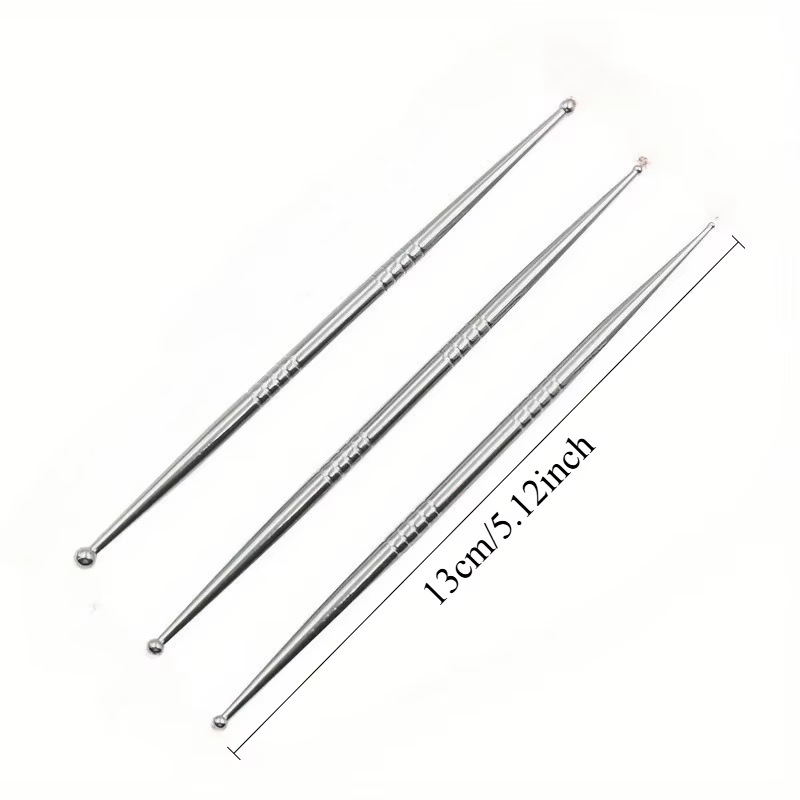 Lot de 3 outils de poterie et de sculpture haut de gamme - Non électriques, idéaux pour la sculpture céramique et la mise en texture, outils de modelage de l'argile