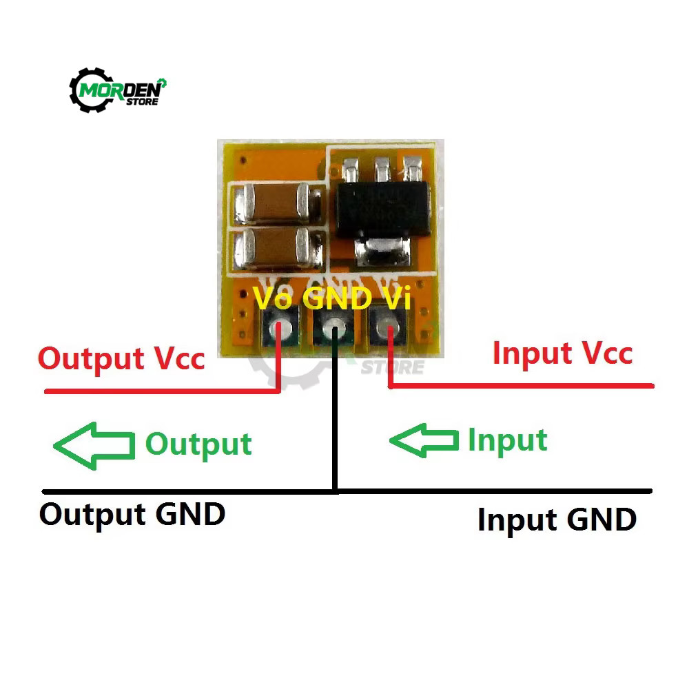 Convertisseur Boost 0.7-5V à 3V 3.3V 5V DC DC