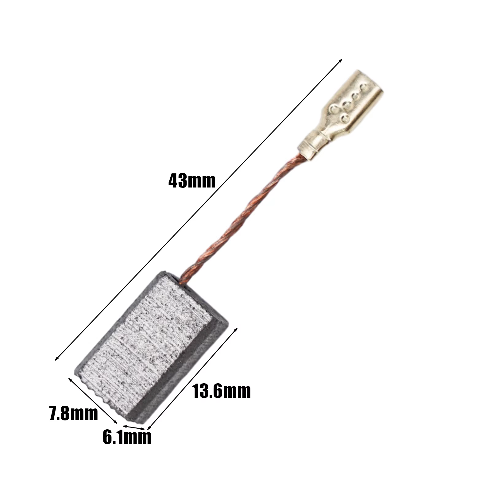 Brosse en carbone pour Bosch Metabo