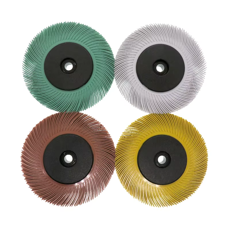Brosse de meule Abrasive en Nylon de 6 pouces