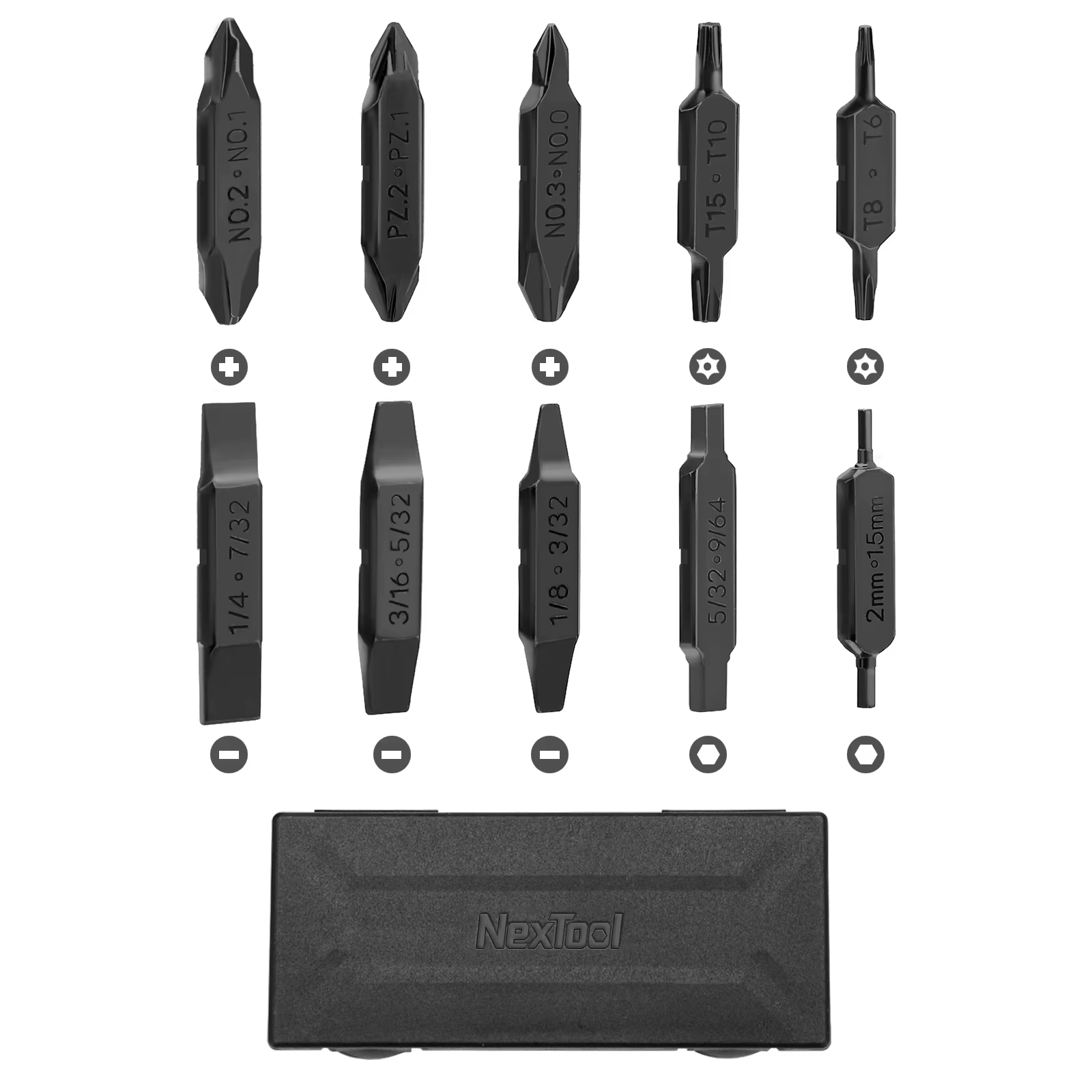 Kit d'embouts ensemble de tournevis Kit d'accessoires