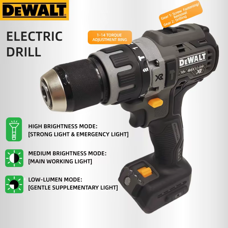 Perceuse sans fil compacte DEWALT DCD791 : visseuse et tournevis multifonction