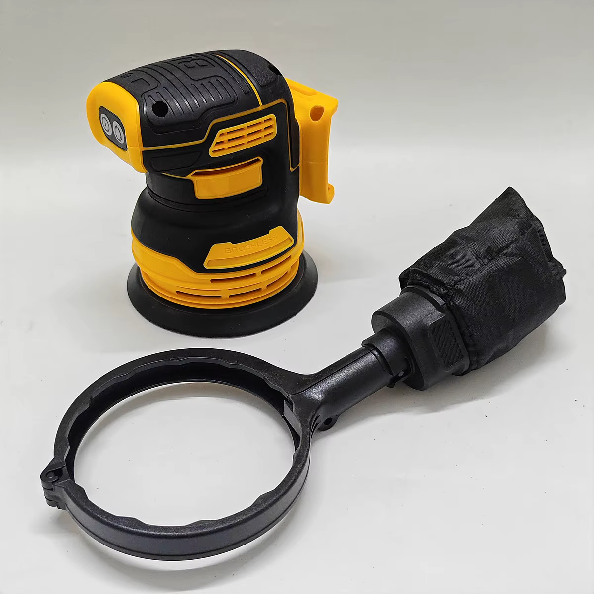 Ponceuse orbitale aléatoire sans brosse 12000OPM 5 pouces sans fil bois métal cire polissage