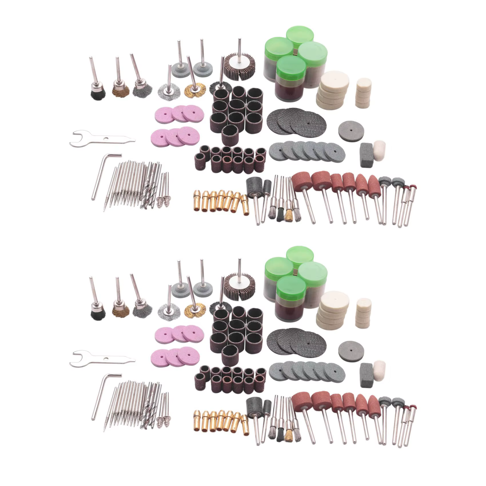 Kit d'accessoires pour perceuse rotative électrique miniature ABKJ-284Pcs