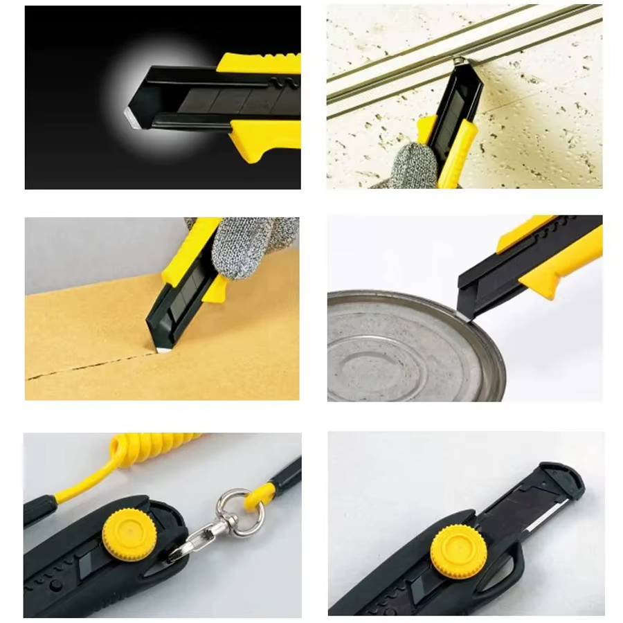 TAJIMA 1101-1702 Couteau utilitaire multifonctionnel 18 mm