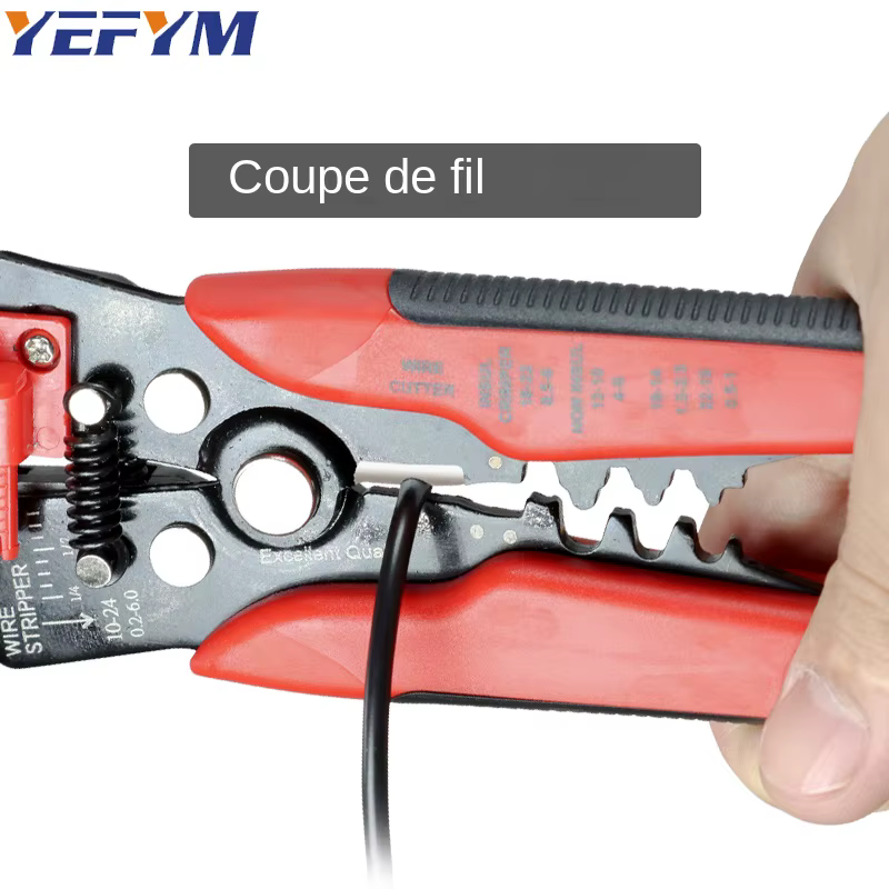 YEFYM YE-1 – pince à dénuder automatique 3 en 1