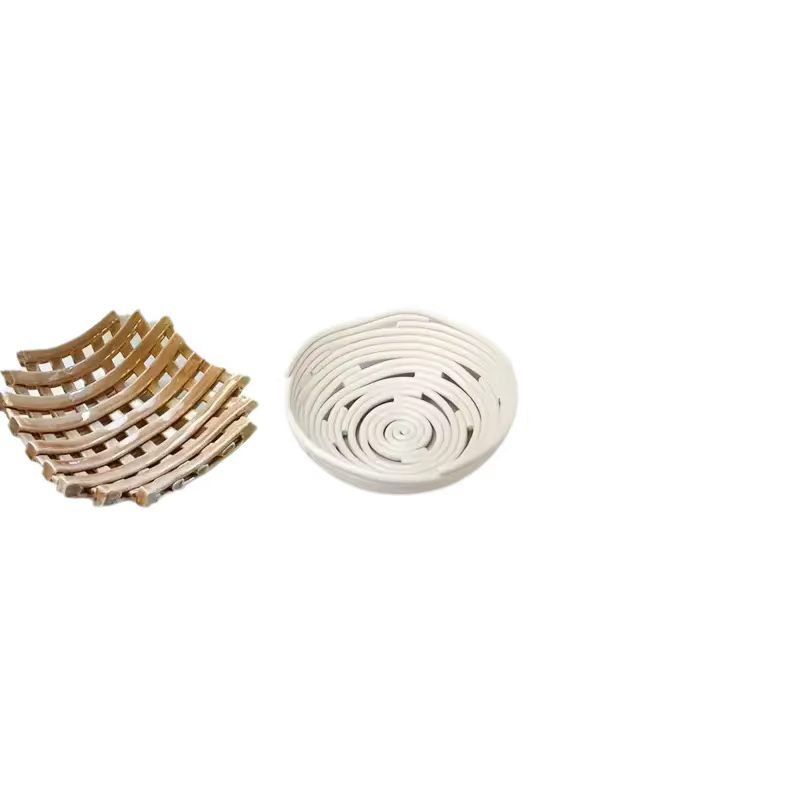 Outils de poterie, moule de modélisation hémisphérique/semi-circulaire, bol/panier rond en céramique, outils de modélisation d'enseignement scolaire de poterie