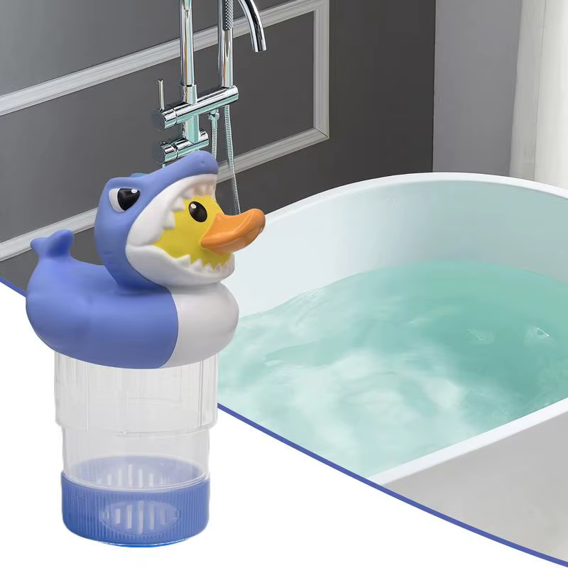 Distributeur de chlore flottant à libération continue ventilée pour piscine, spa et maison de vacances