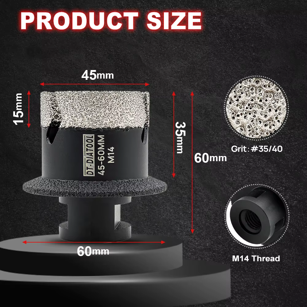 Diatool diamant lavabo ouvre-bassin trou scie foret