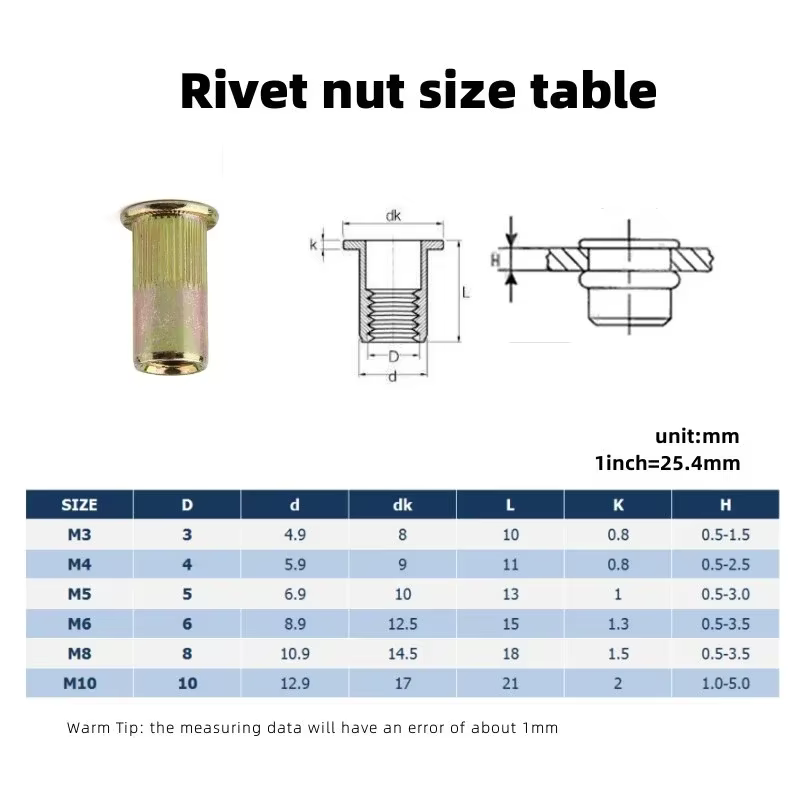 Outil de rivetage manuel avec 10 rivets