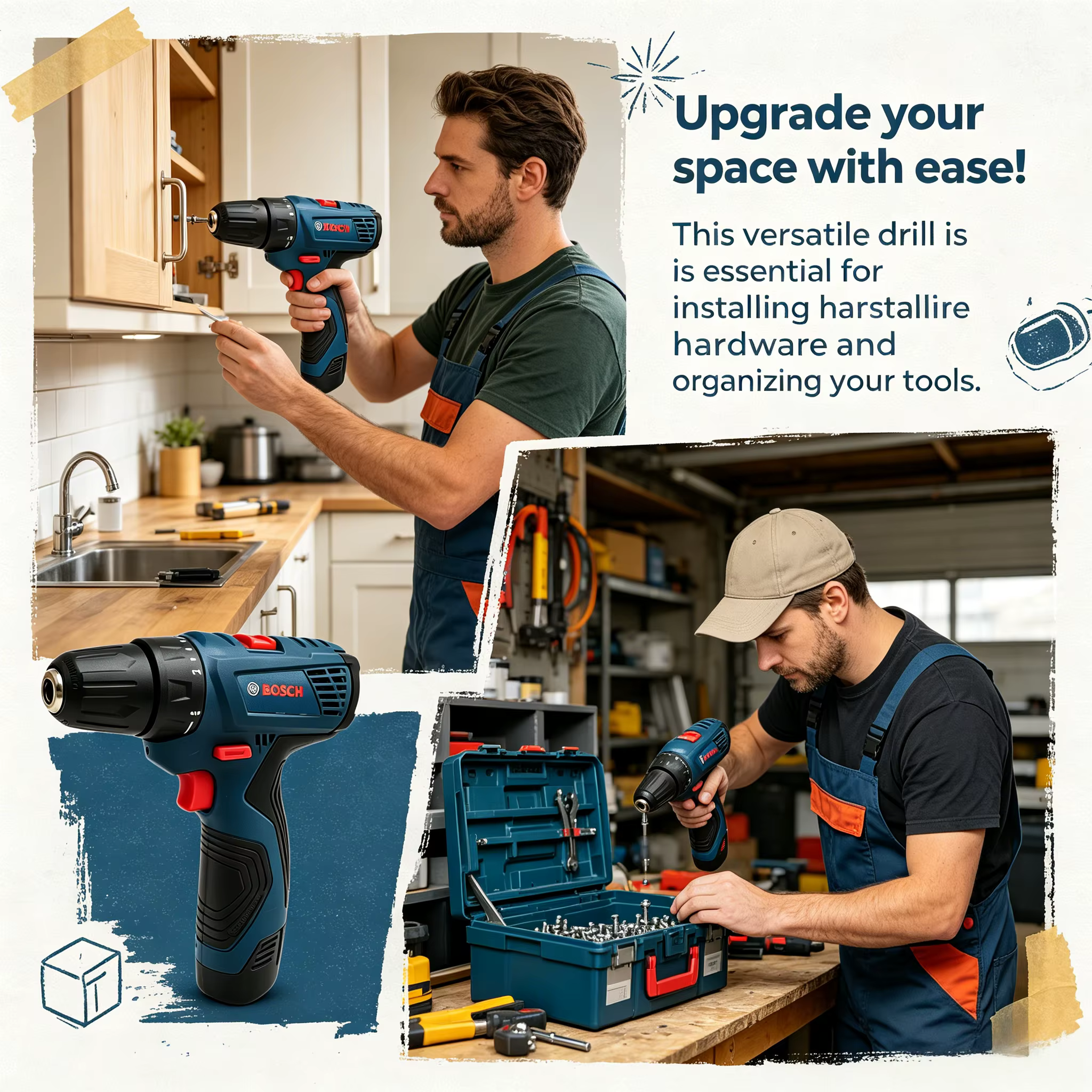 Bosch – perceuse électrique professionnelle GSR120-LI 12V