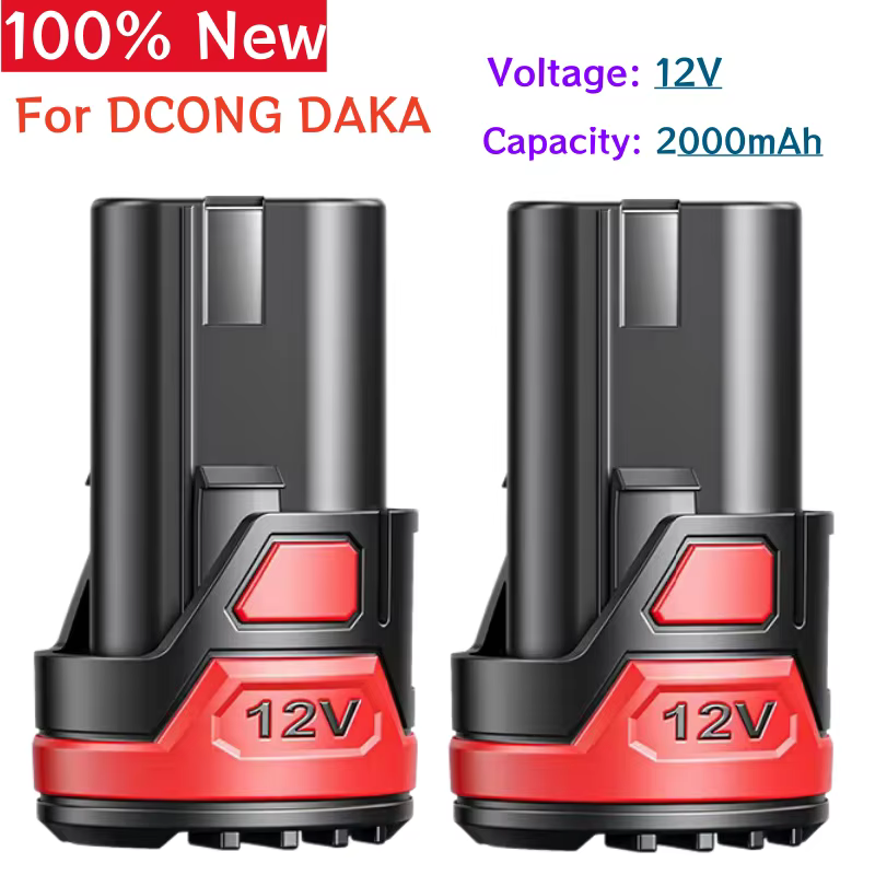 Nouvelle batterie rechargeable d'origine pour perceuse à main électrique DCONG DaKa