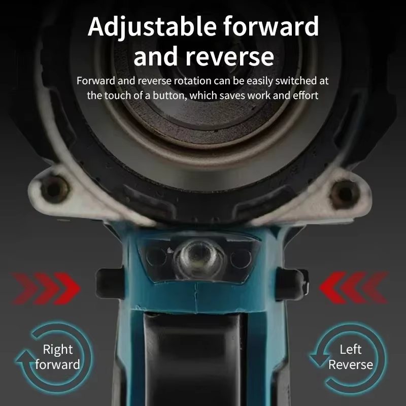 Perceuse à percussion sans fil Makita DDF487 rouge et noire