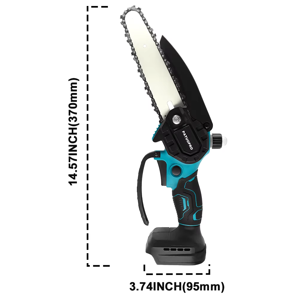 PATUOPRO Scie électrique sans fil de 6 pouces