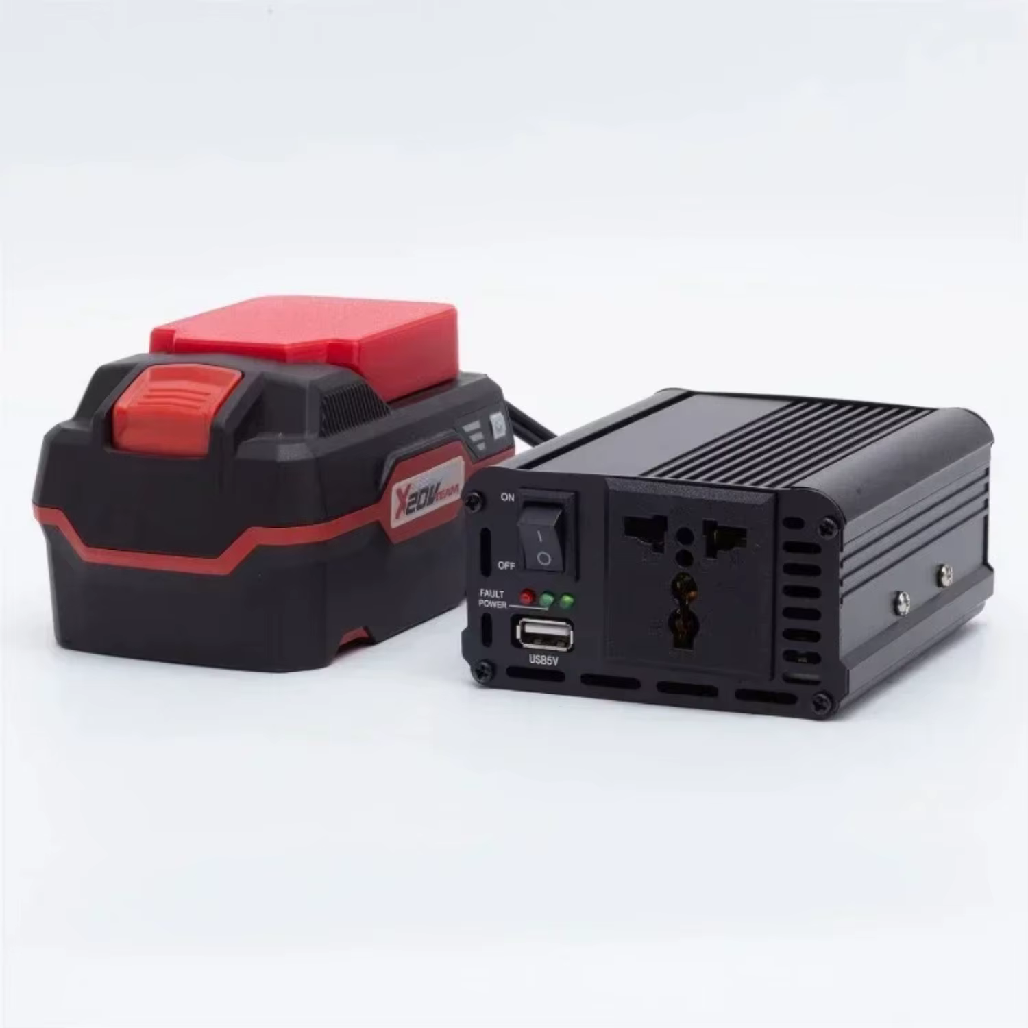 220 V-240 V pour Lidl Parkside X20V batterie DC AC USB 200 W onduleur adaptateur de sortie alimenté