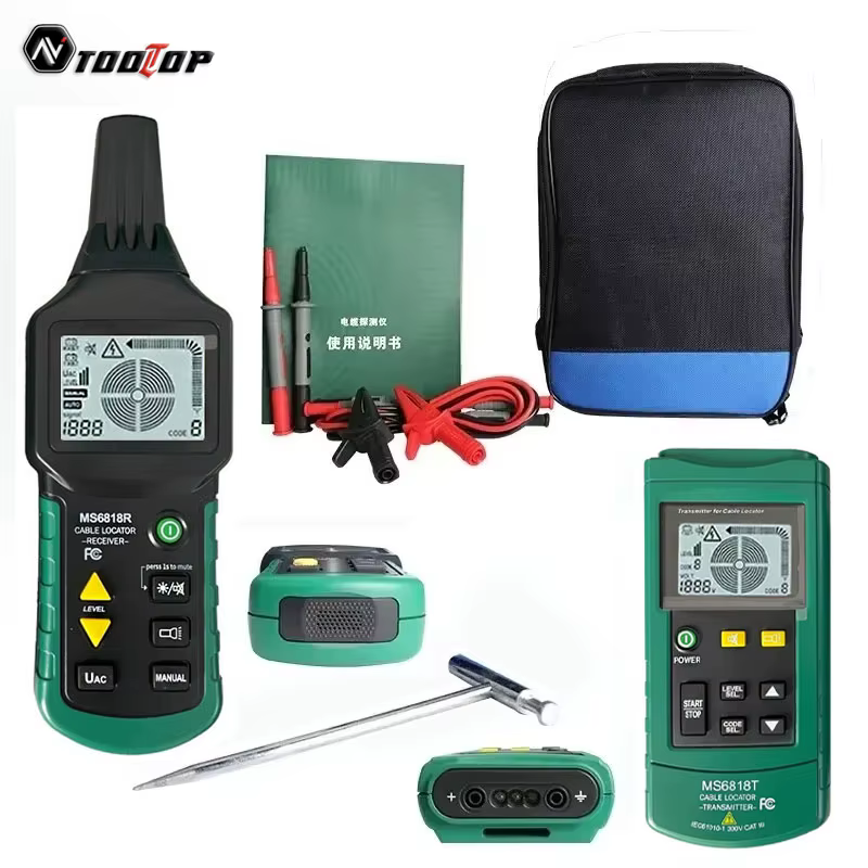 Testeur de câbles professionnel 30-400V AC/DC localisateur de tuyaux métalliques mur souterrain inspection interr