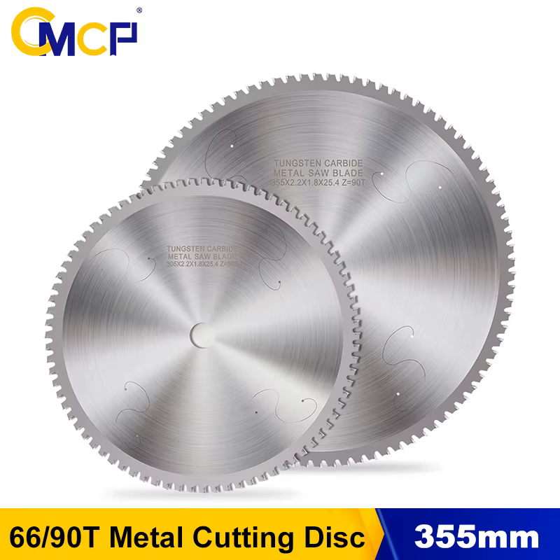 Le carbure en acier de disque de coupe en métal de fer scie la lame 66T 90T La circulaire