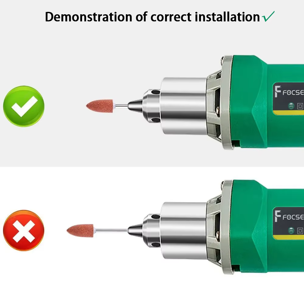 Perceuse électrique haute puissance 480/260W, meuleuse Dremel, machine à polir et ensemble d'accessoires de meulage, outil rotatif de ching BE