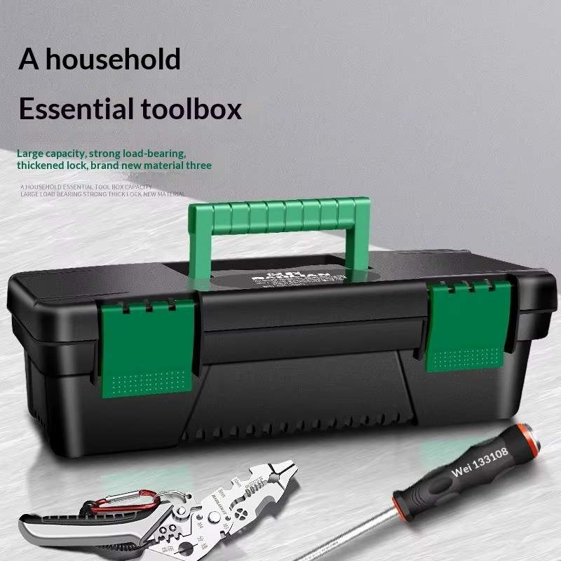 Boîte à outils en plastique de 10 pouces