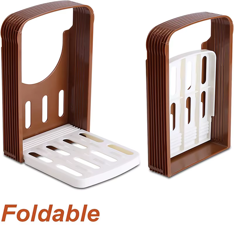 Coupe-pain pliable, support de trancheur de pain grillé, Guide de coupe de pain en plastique, outil de coupe de pain, support de coupe, outil de cuisson