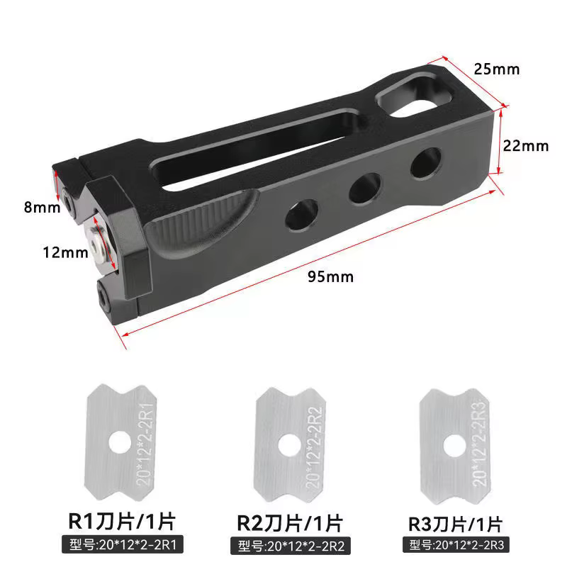 Couteau de finition pour le travail du bois