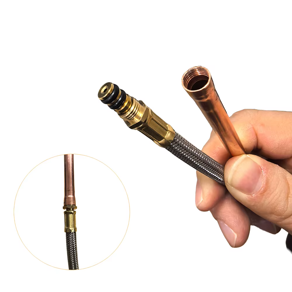 1 Ensemble de pistolet à flamme portable pour allumer le charbon de bois, idéal pour barbecue extérieur, camping, poêle à bois, foyer