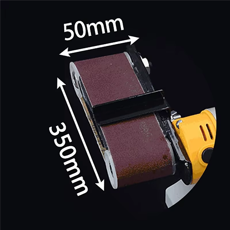 Tête de bande abrasive gauche/droite pour machine à polir