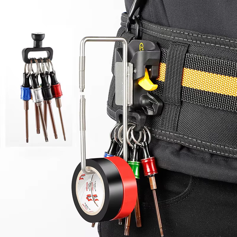 Outils électriques portables crochets de suspension rapides électricien taille outil stockage perceuses