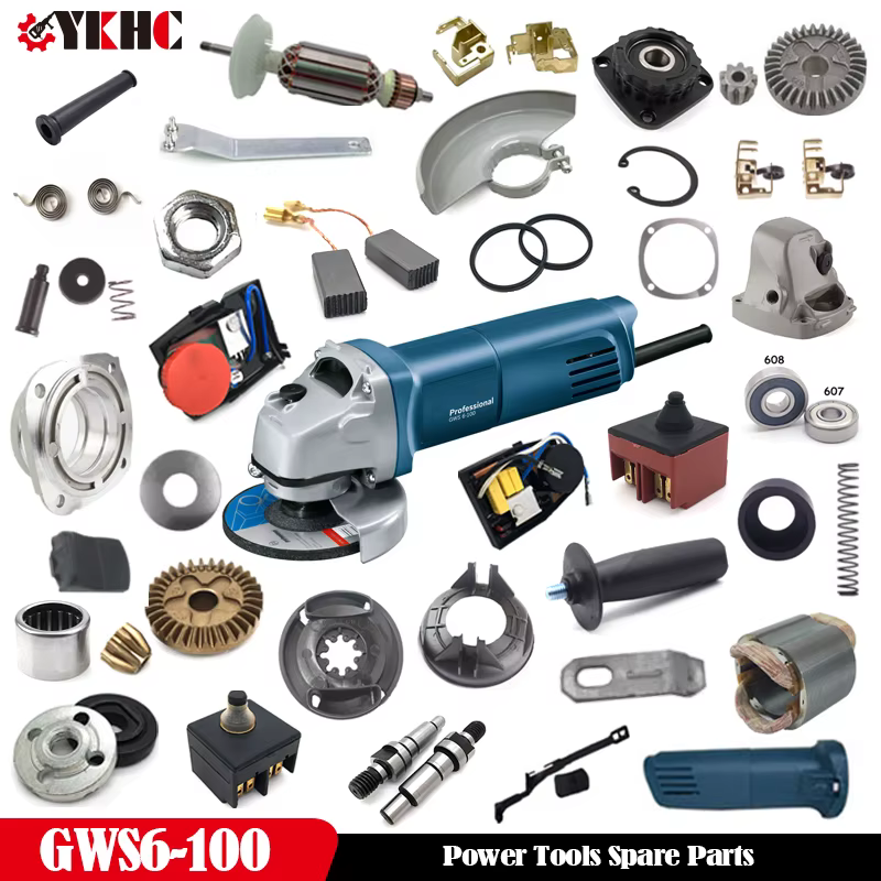 Remplacement de la poignée de commutation pour Bosch GWS6-100 GWS 6-100 6-115 6-125 600 650 660 670 6700 Accessoires de meuleuse d'angle Pièces de rechange
