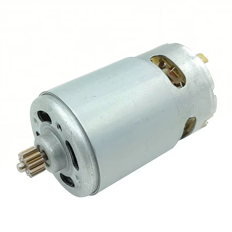 Moteur RS-550 9 dents/12 dents DC 10.8V 12V 14.4V 16.8V 18V 21V 25V haute vitesse grand couple pour perceuse à main électrique outil de jardin