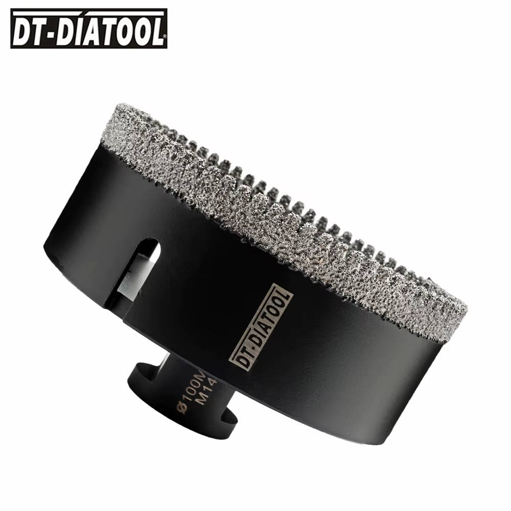 DIATOOL diamant forage noyau foret dentelé scie cloche pour carrelage granit marbre carreaux de céramique couronne Dia 20-100mm trou ouvreur