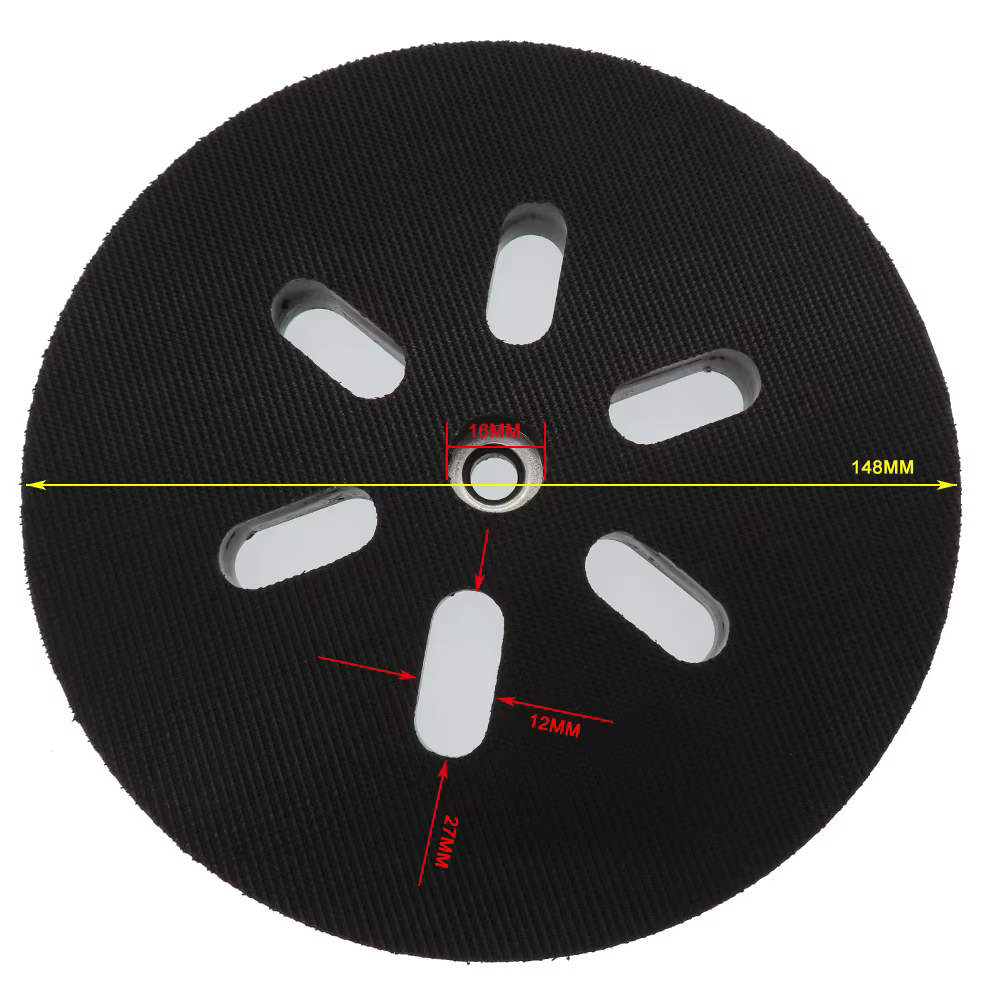 Plaque de support de tampon de ponçage pour ponceuse BOSwivel