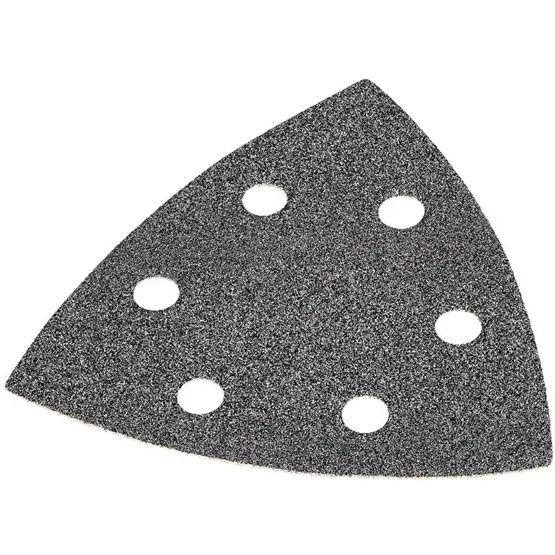 DEWALT Triangle à crochet et boucle 120 grain papier de verre paquet de 12 oscillant multi ponçage polissage accessoires pour outils électriques DWASPTRI12