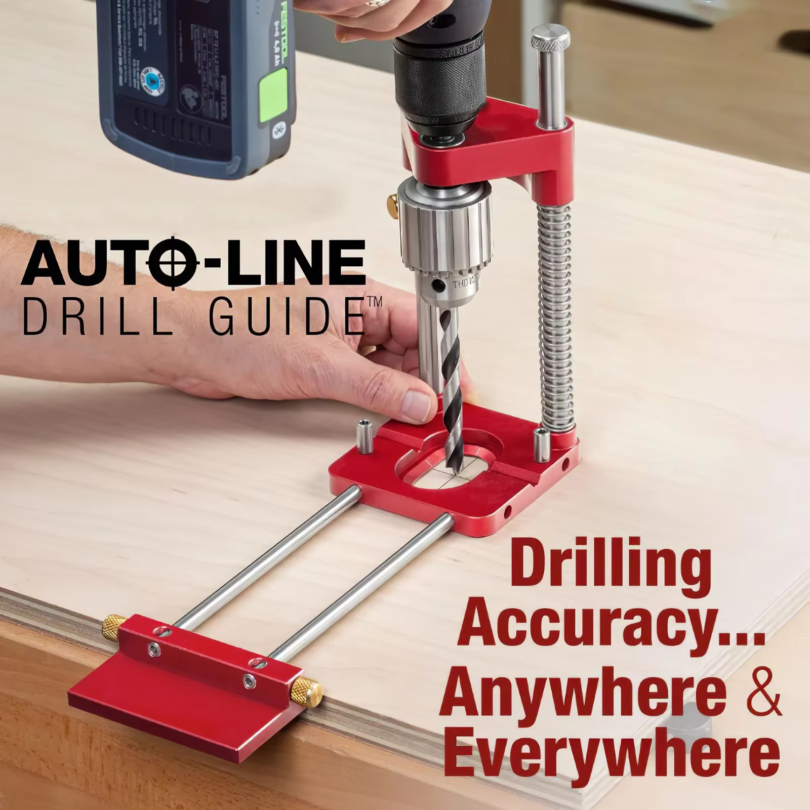 Guide de perçage de ligne automatique