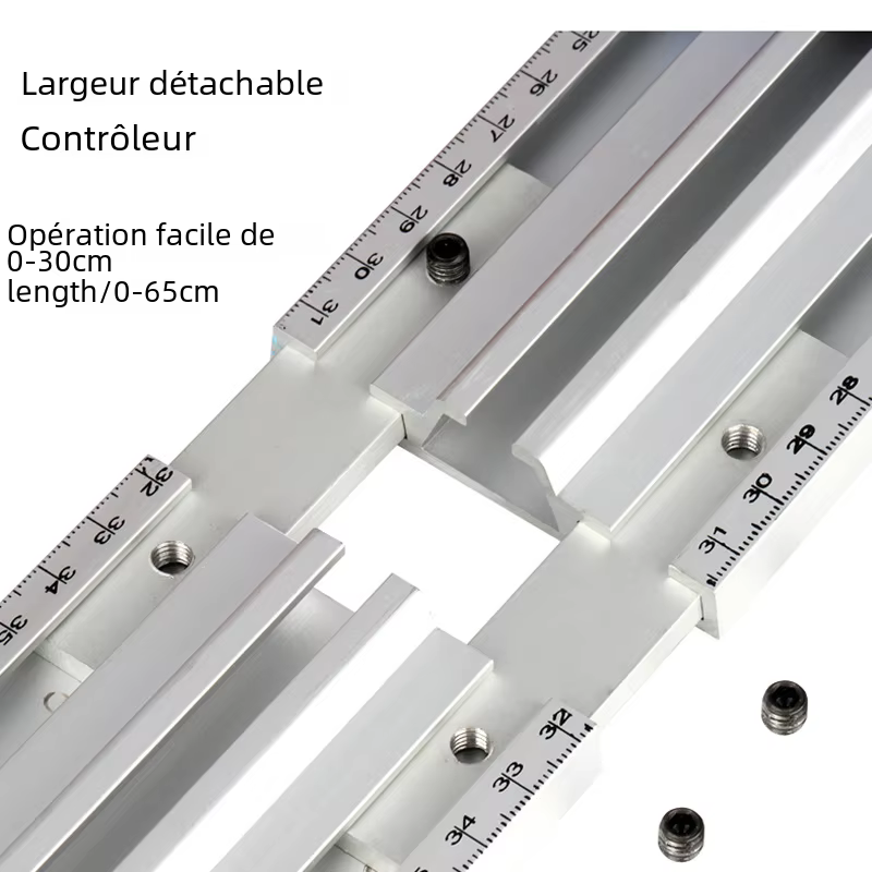 Rail de guidage de scie multifonctionnel
