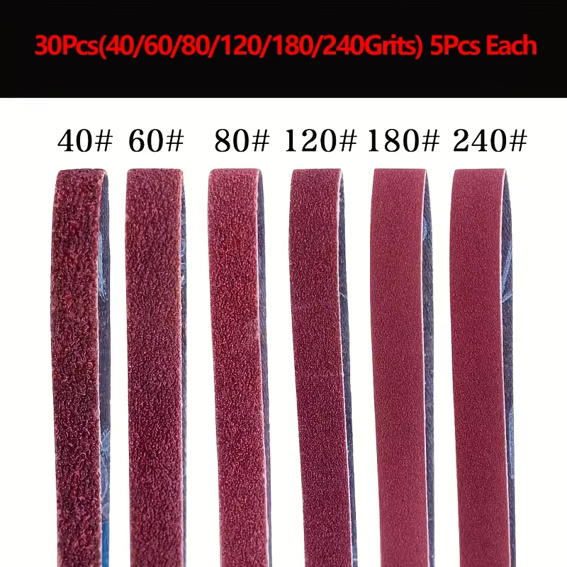 Bande abrasive, taille 13×457 mm