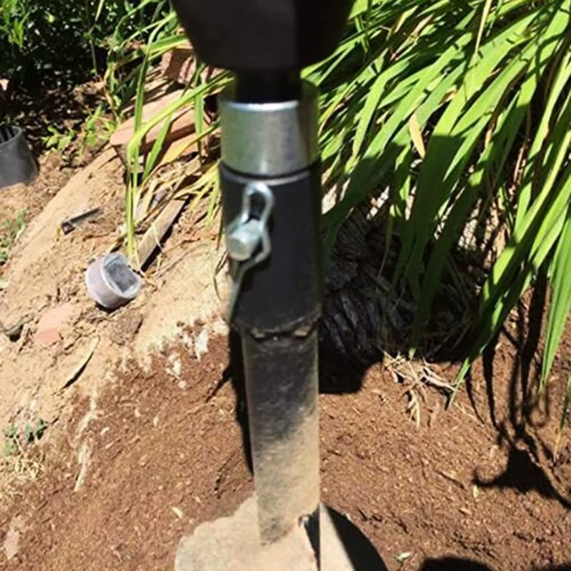 Adaptateur de foret de terre pour le soleil en chute