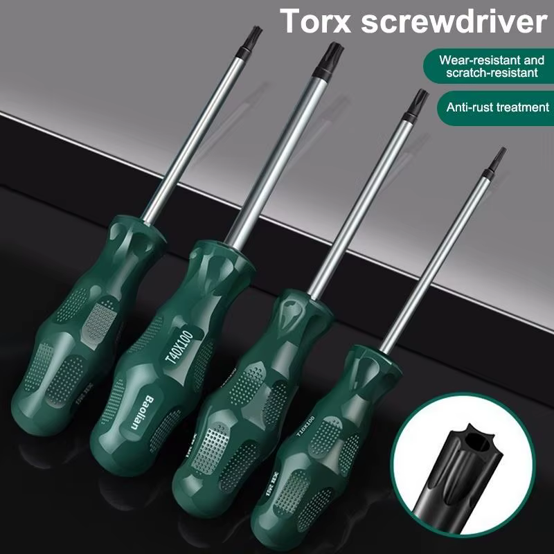 Outils pour l'entretien du bricolage : tournevis de sécurité Torx ; inviolable et magnétique