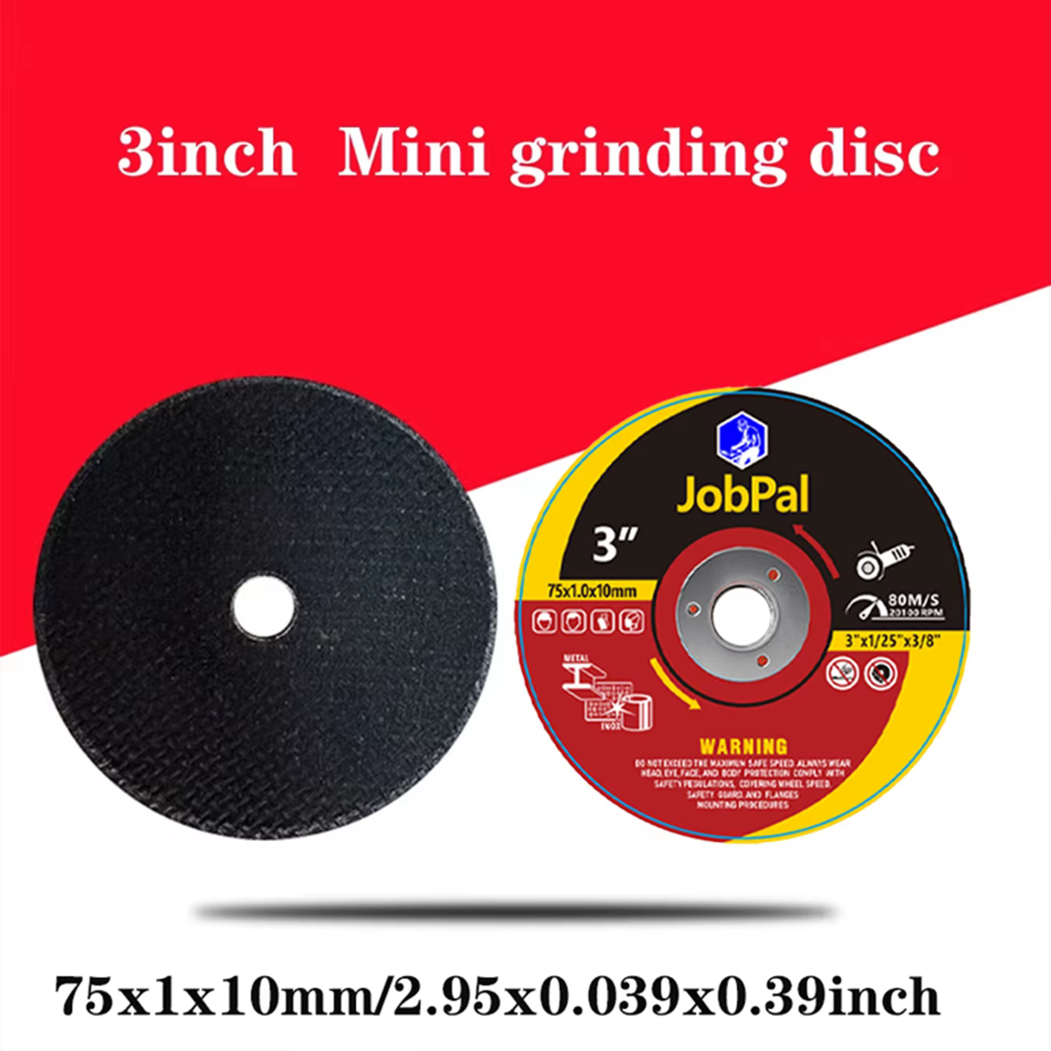 Disque de coupe pour mini-meuleuse d'angle de 3 pouces