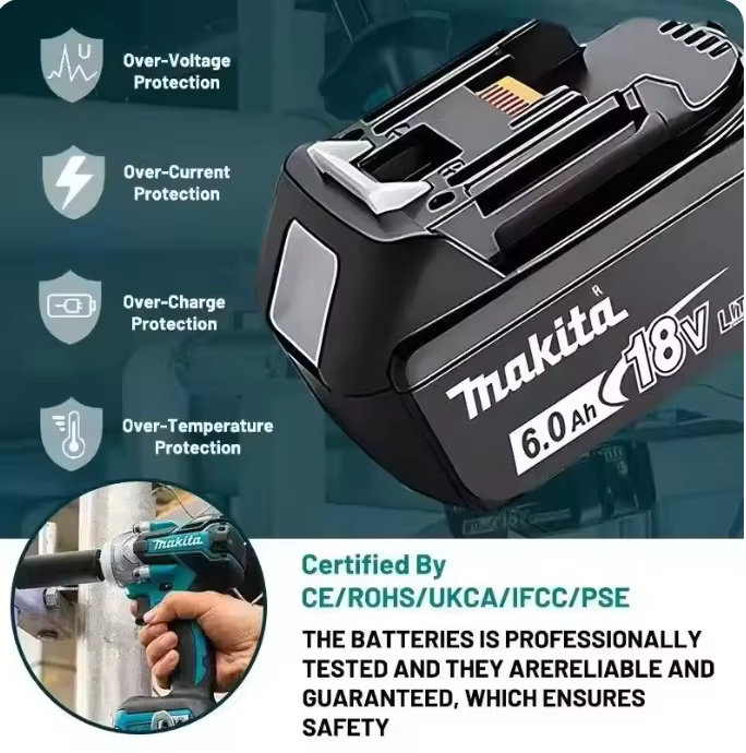 Batterie Makita 18V 100% originale