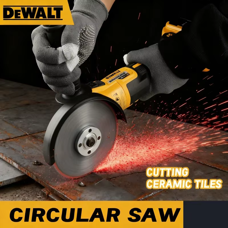 DEWALT 2025 DCG405 Meuleuse d'angle à tête plate 125 mm