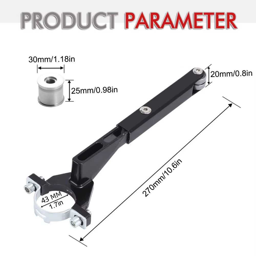 Adaptateur de ponceuse à bande pour meuleuse d'angle M10/M14 pour 100/115/125 - Kit