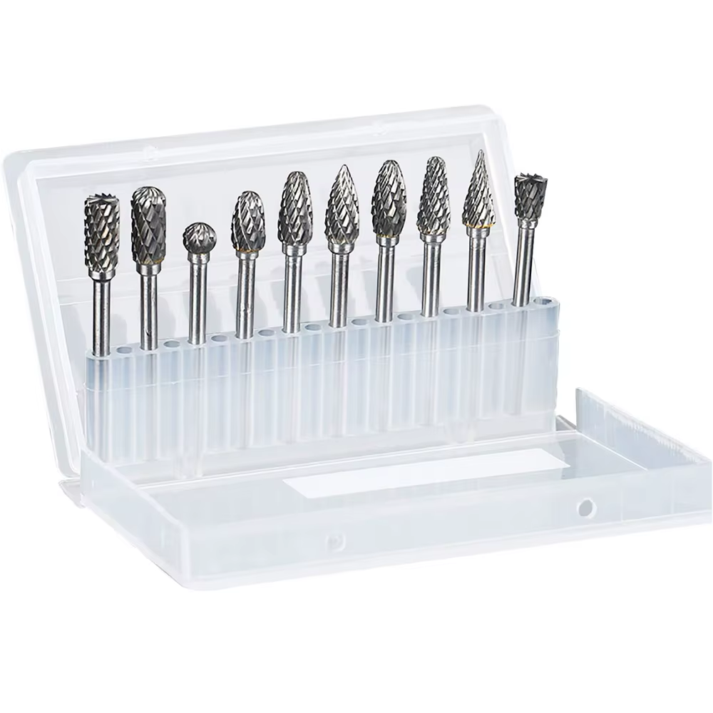 Jeu de bavures en carbure compatibles avec Dremel